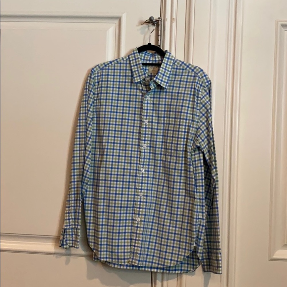 J. Crew plaid button up